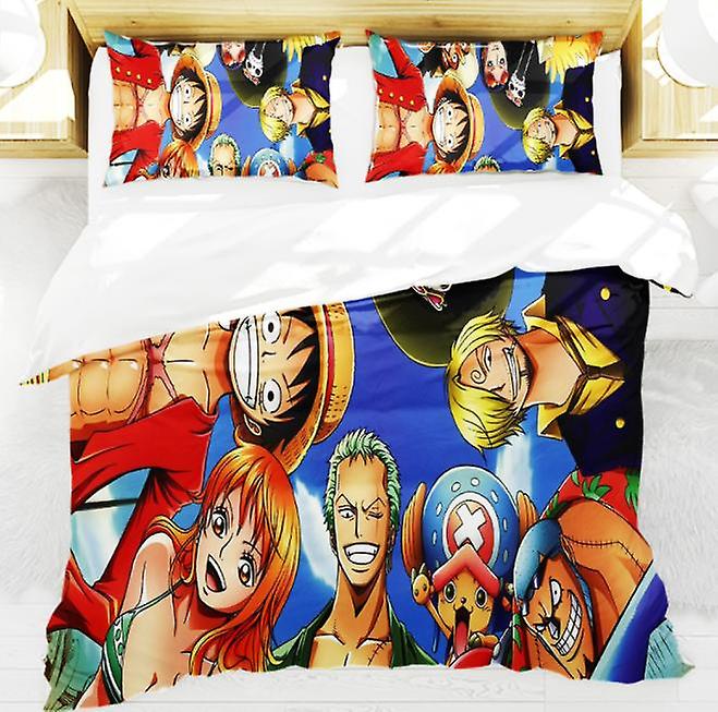 New 3d Digital Printing One Piece Series Three-piece Bed Double Bed Single Quilt Set