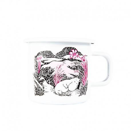 Enamel mug Moomin "Nap at the meadow" in gift box 3.7 dl from Muurla