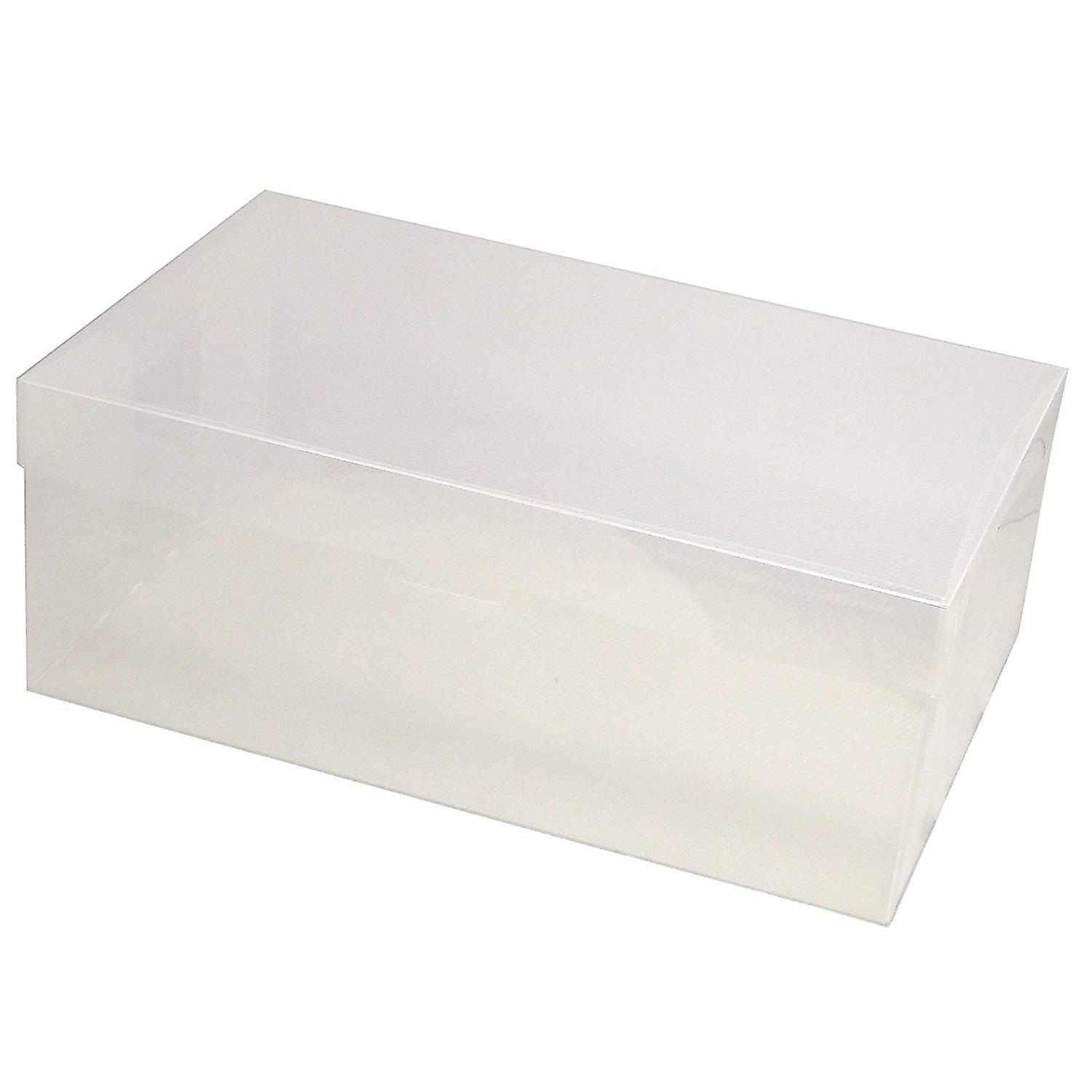 for Creative Clear Shoes Storage Box Stackable Rectangular Shoes Organizer Box