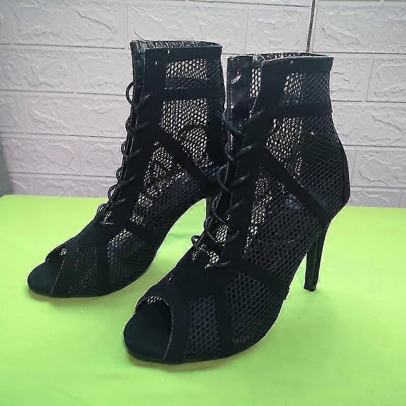 Women's Fancy Dancers Black Ipottaa Basketball / Sport High Top Shoes - Black Sole