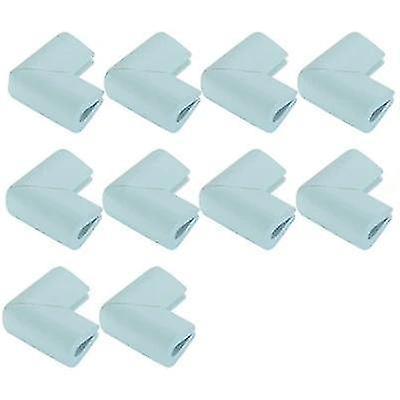 Light Blue Baby Safety Guards U Shape Glass Table Corner Protector