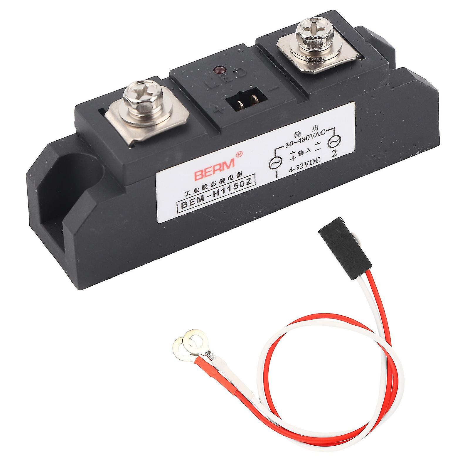 4 Types Industrial Solid State Relay Dc Control Ac Ssr 150a Mgr H3150z