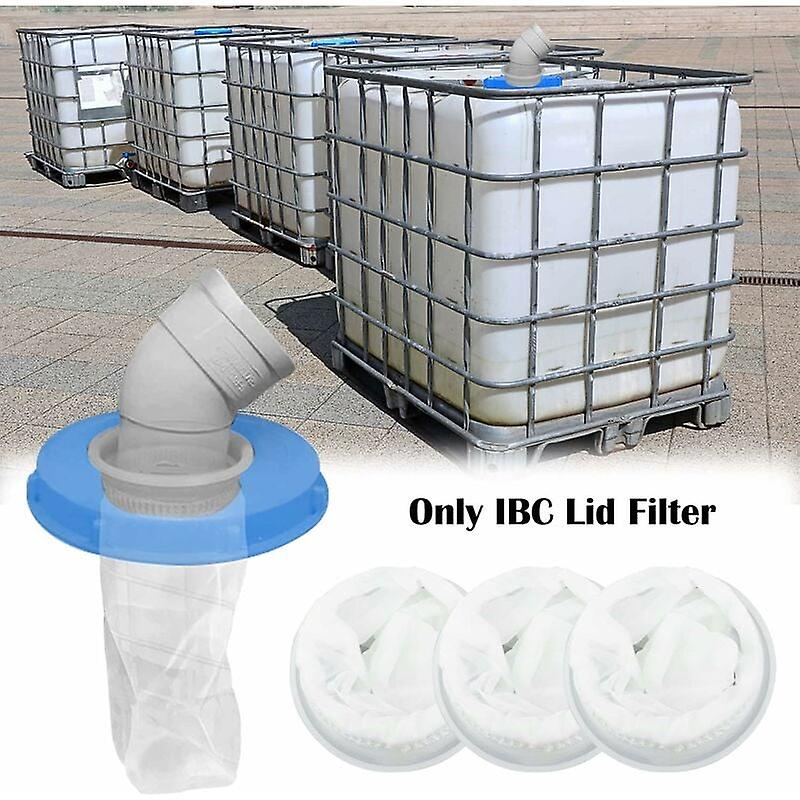 Lot De 3 Filtres En Nylon Pour Cuve IBC 1000L - Filtre à Eau De Pluie Lavable, Diamètre 105 Mm