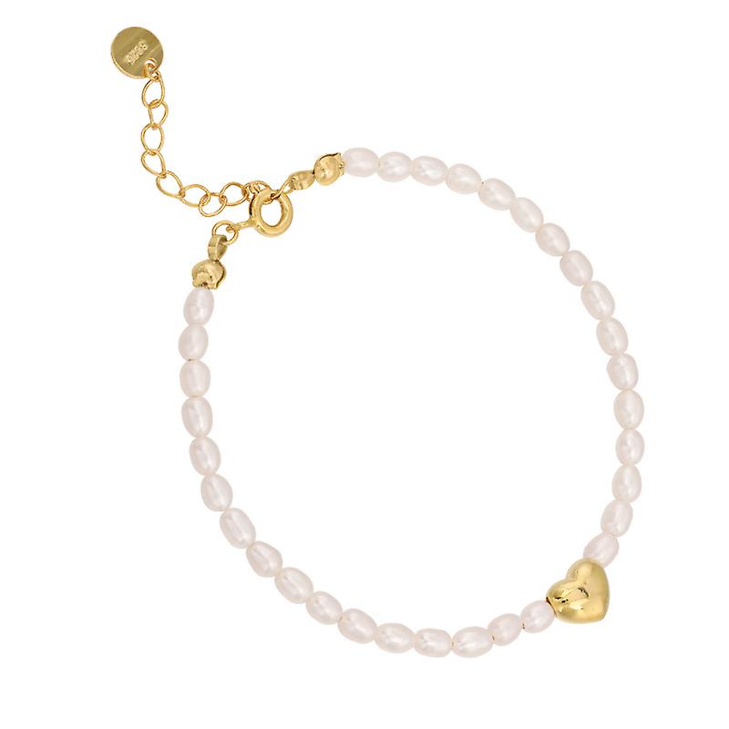 S925 Sterling Silver Pearl Bracelet