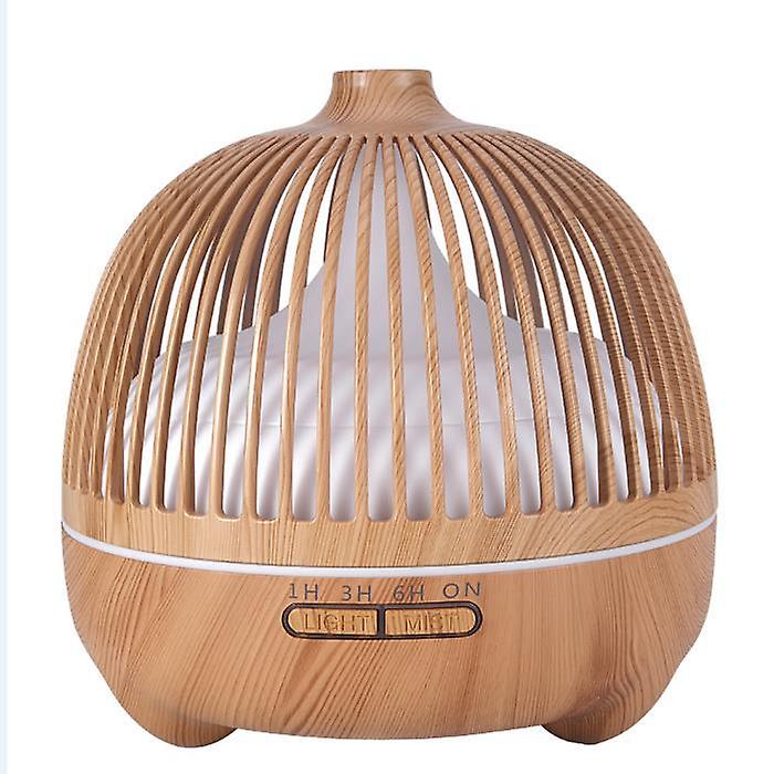 Essential Oils Diffuser, 550ml Ultrasonic Humidifier Aromatherapy Diffuser with 7 Colors Electric Aromatherapy LED Lights, Super Quiet