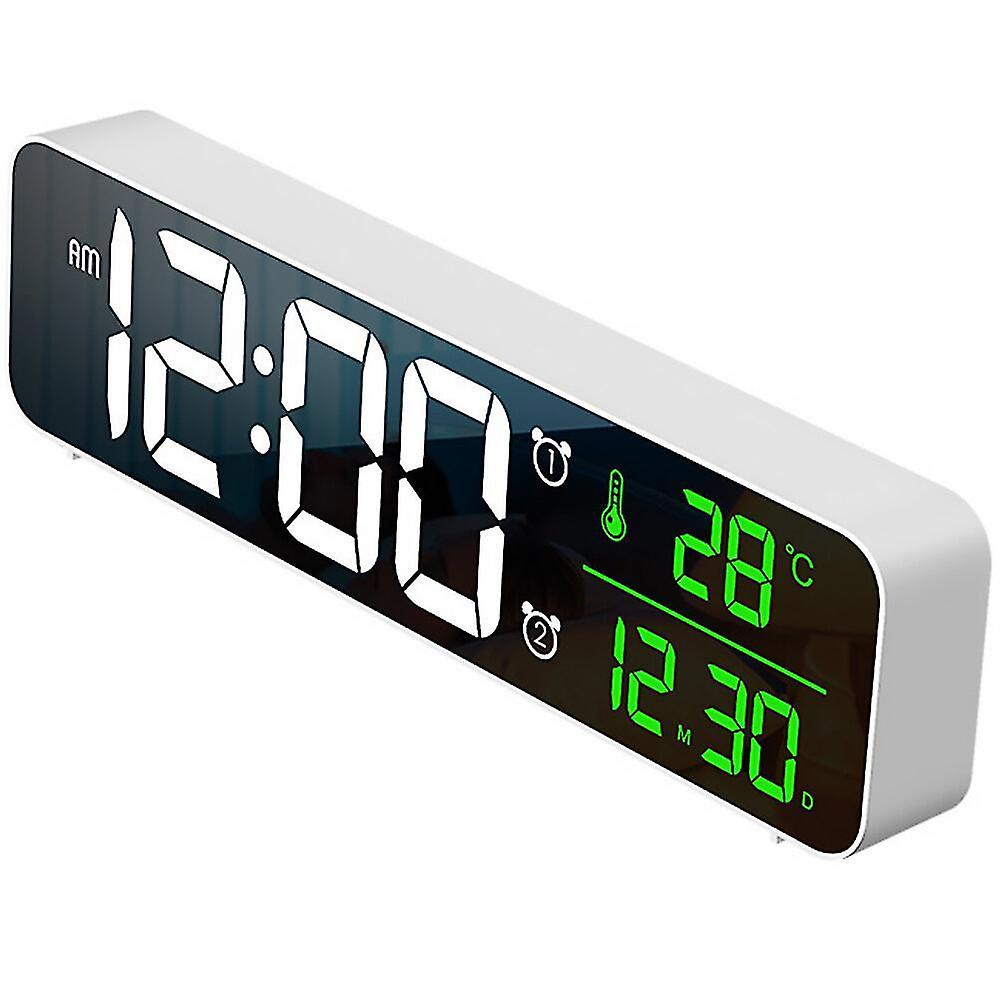 1pc Digital Alarm Clock Led Digital Clock Bedside Alarm Clock Wall Clock