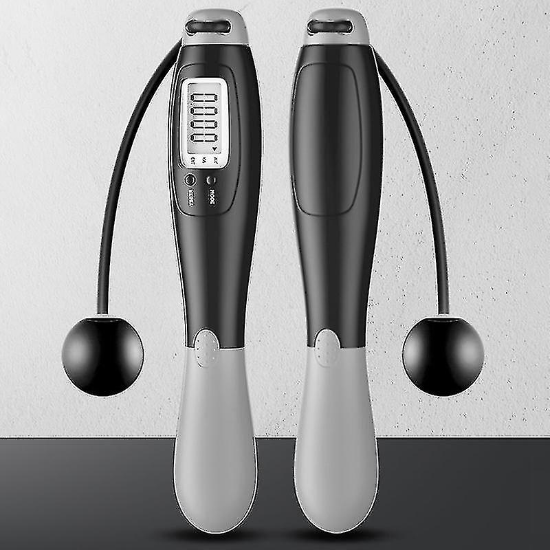 1pc Cordless Jump Ropes Digital Wireless Skip Rope Fitness Exercise ...