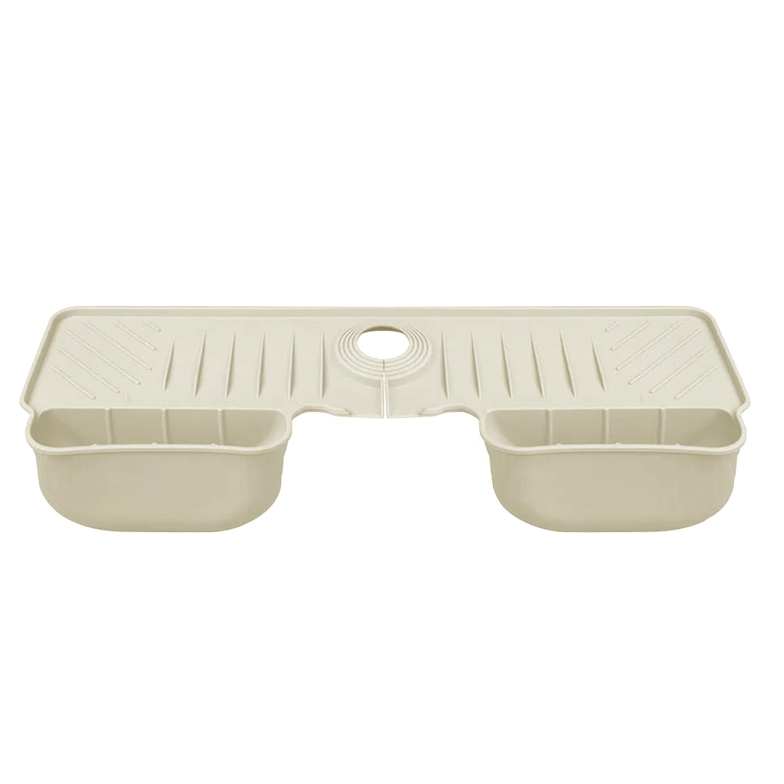 Anti-splash Faucet Drain Mat Waterproof Multi-functional Table Gasket for Kitchen