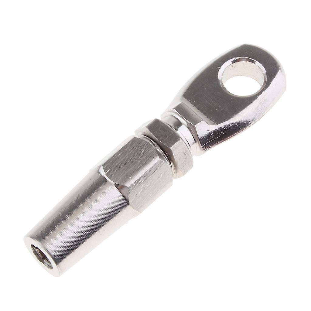 316 Marine Grade Stainless Steel Swageless Eye Terminal For 6mm Wire Rope
