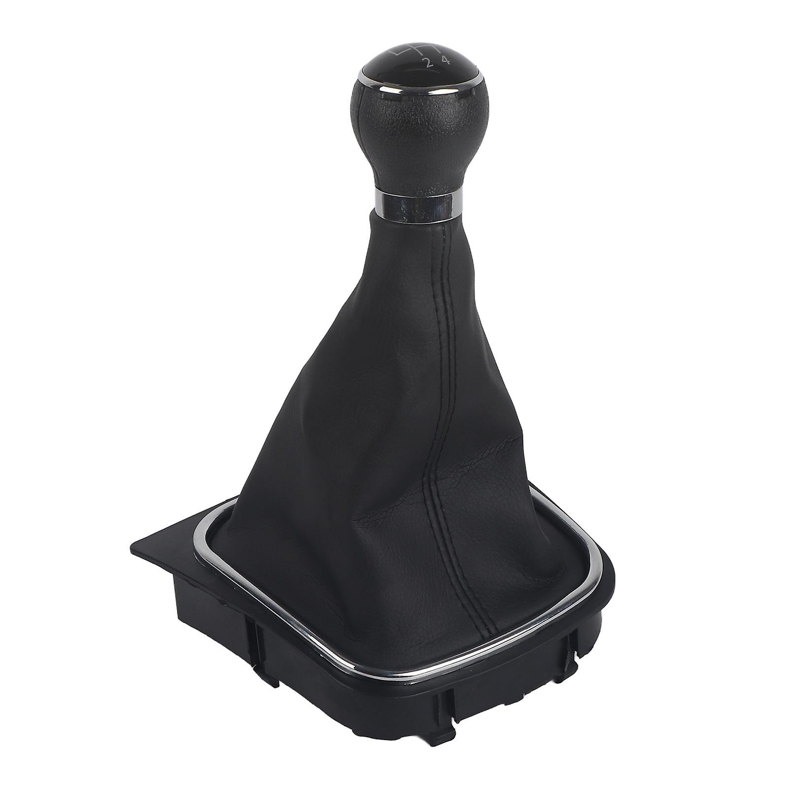 5 Speed Car Gear Shift Knob Gearstick Gaiter Boot Kit For 6 MK5 MK6 2005‑2014