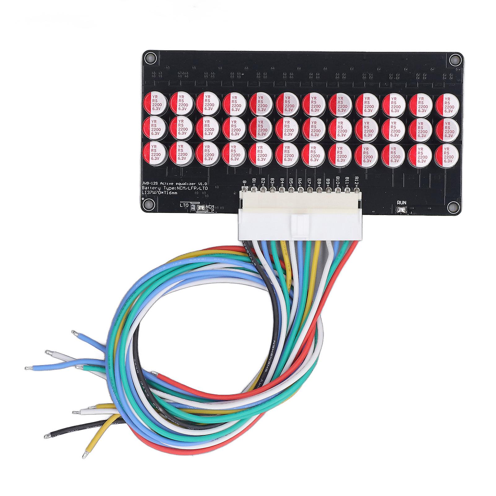 9‑12S 5A 1.8V‑4.5V Lithium Battery nce Board Stable Active Equalizer ncer for 60 to 300AH Battery LiFePo4 LTO