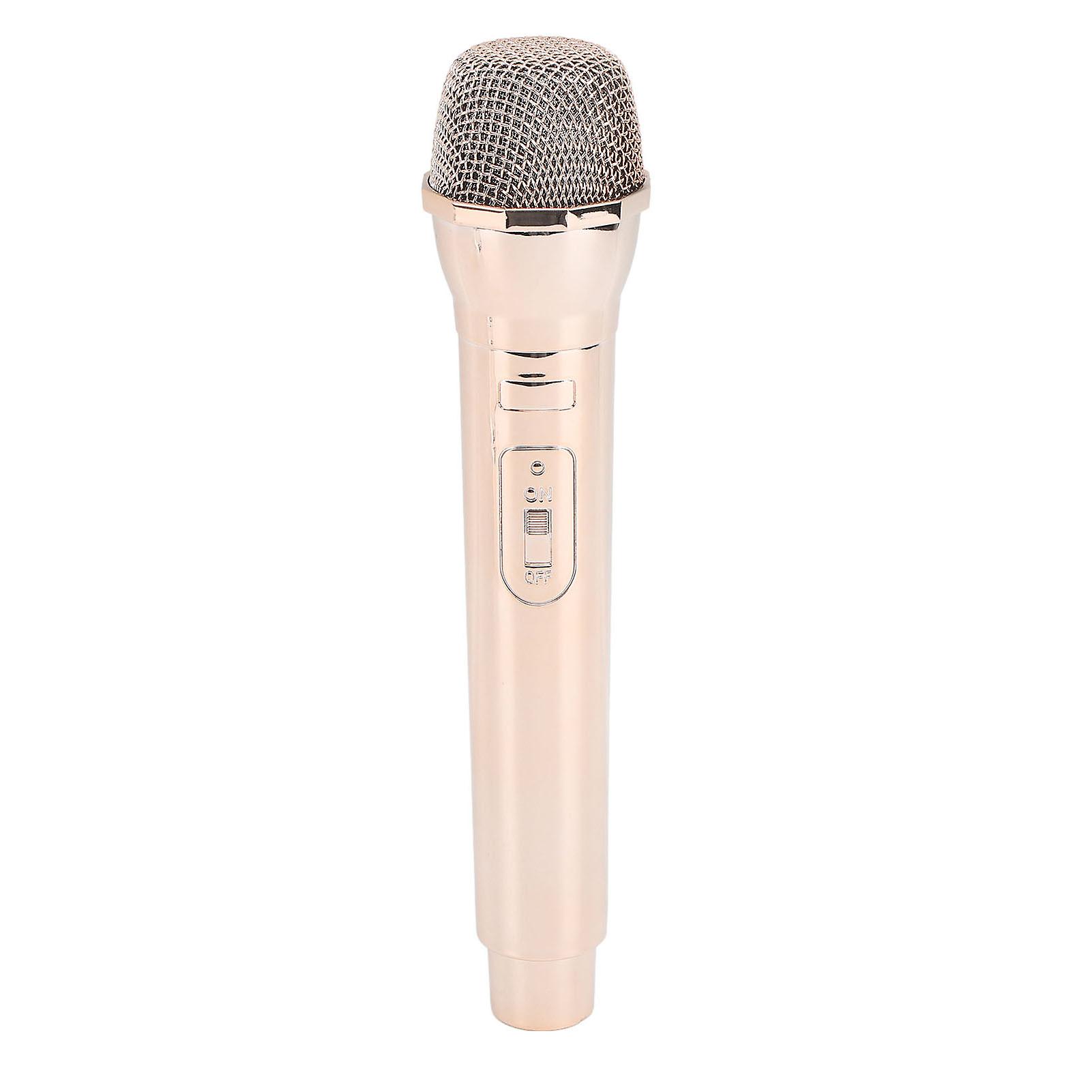 Fake Microphone Prop for Kids ABS Speech Practice Toy Microphone for Fun Stage Performance Costume Party Accessory