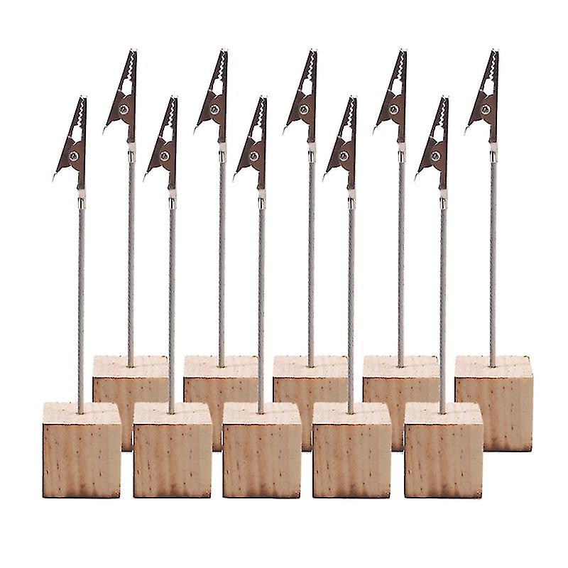 10pcs Table Number Holders For Wedding Meeting