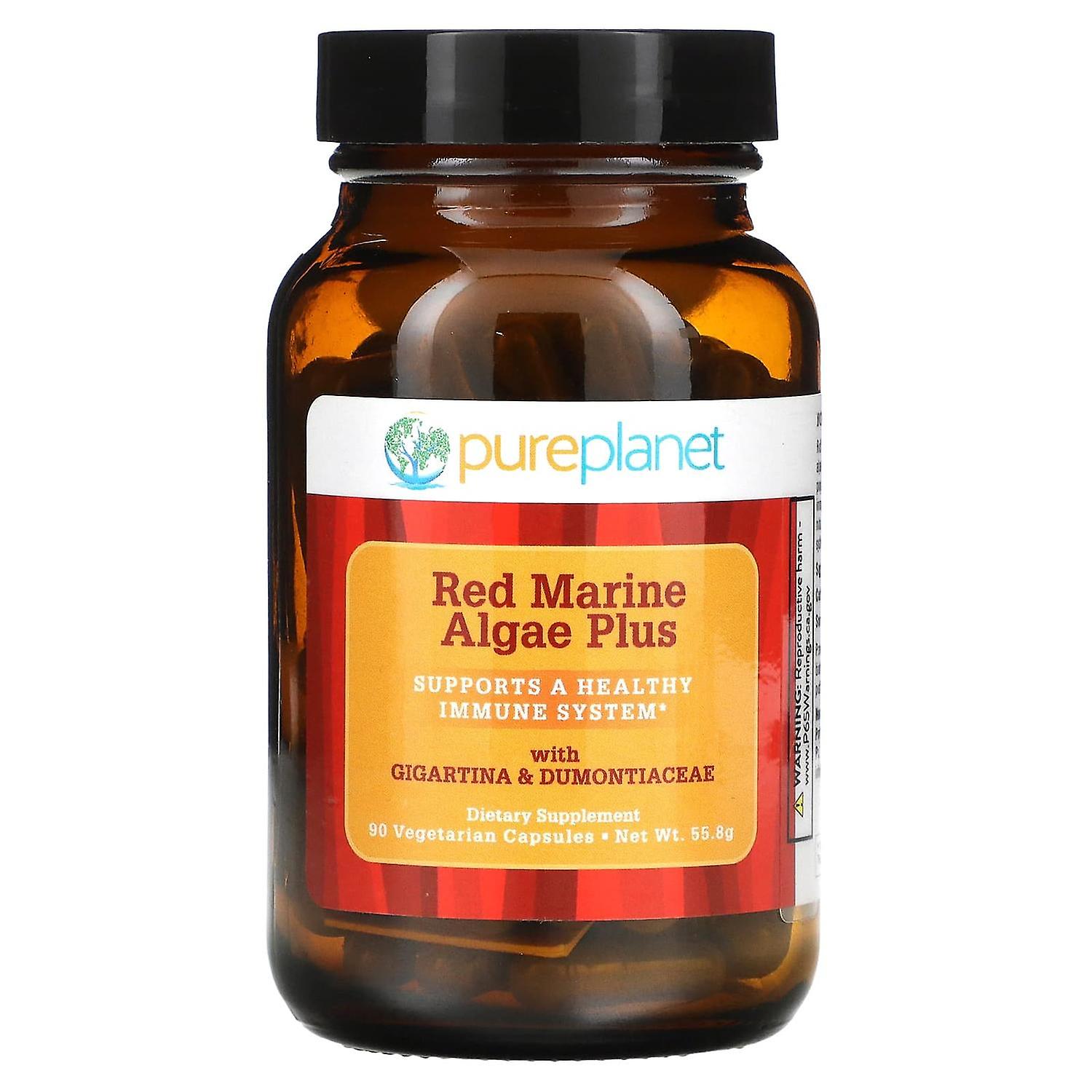 Pure Planet, Red Marine Algae Plus, 90 Χορτοφαγικές Κάψουλες