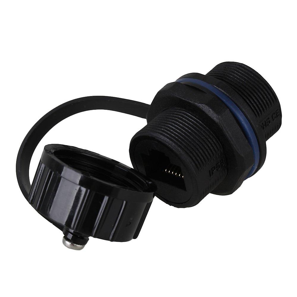 50Pcs RJ45 Panel Mounting Cable Connectors with Shielded 12V M20 IP68