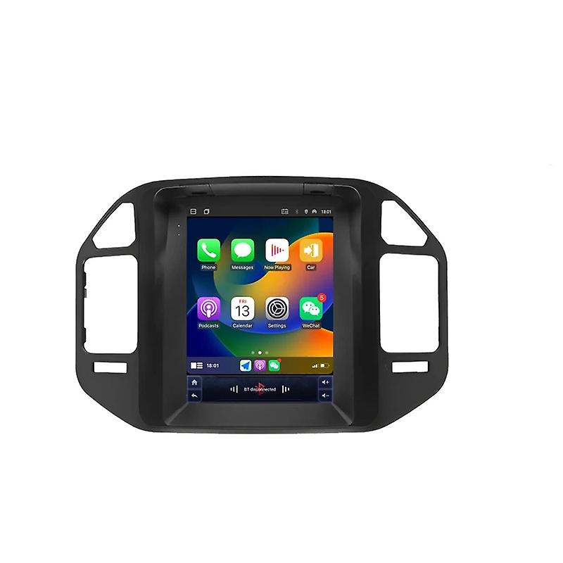Car Audio Carplay Android Auto for Mitsubishi Pajero V60 68 V73 1999-2006 Tesla Style Multimedia