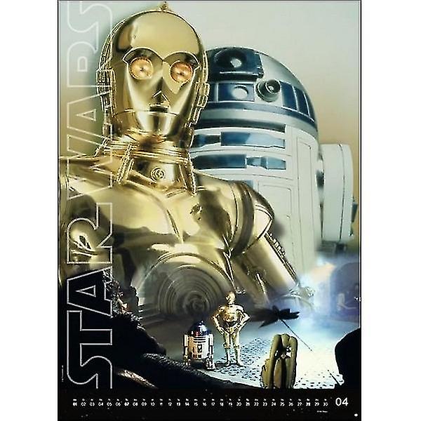 スターウォーズドロイドキーアート額入りポスター