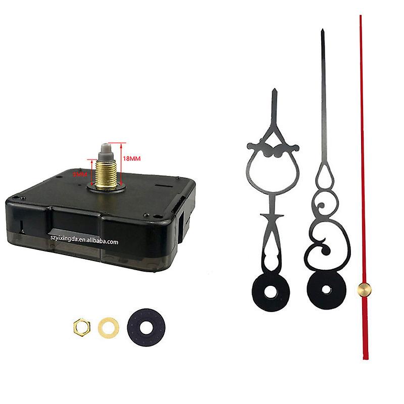 1 Set Wall Clock Movement DIY Hands Mechanism Replace Repair Combo Silent For 35-40CM