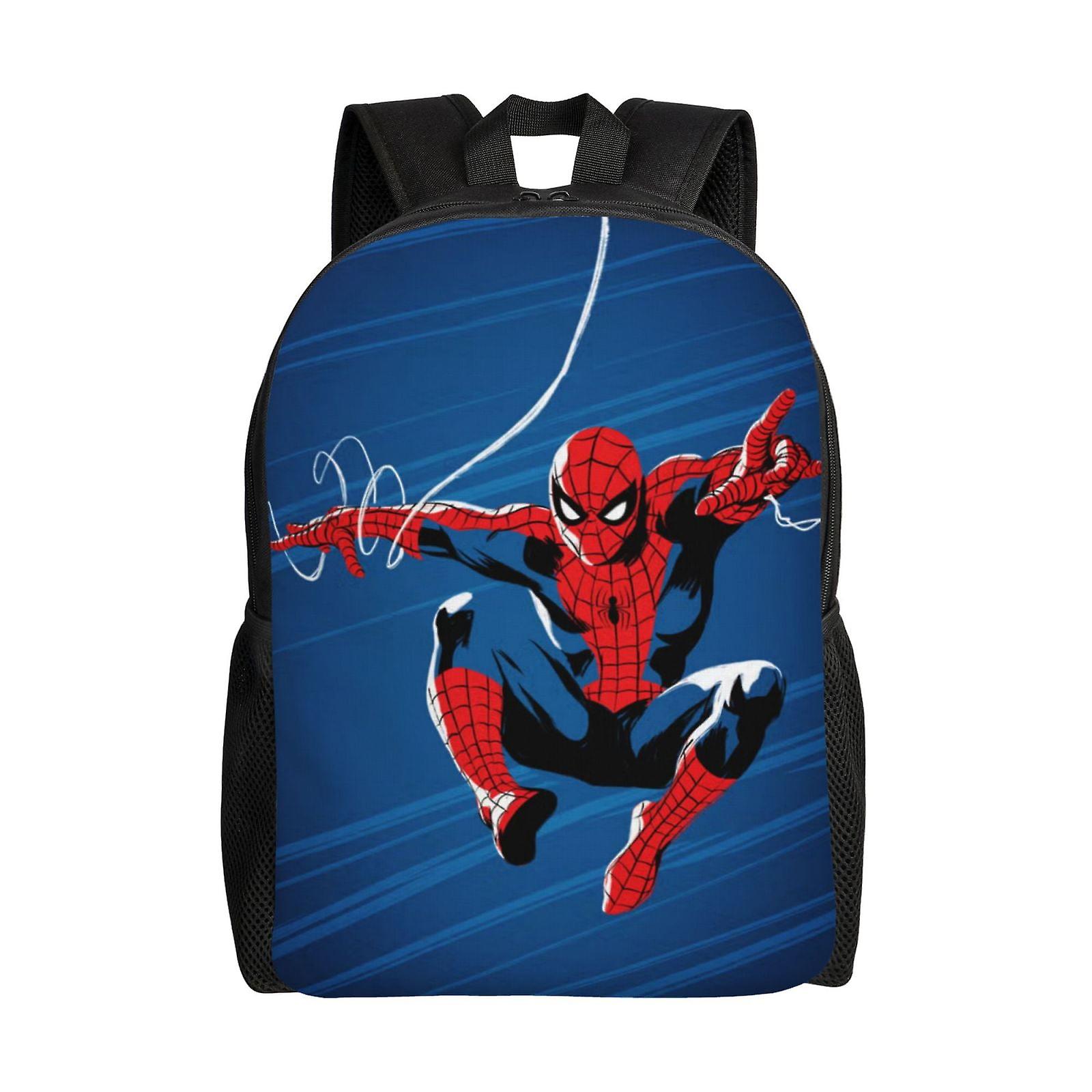Spider-Man Kid Backpack School Bag Elementary Students Bookbags