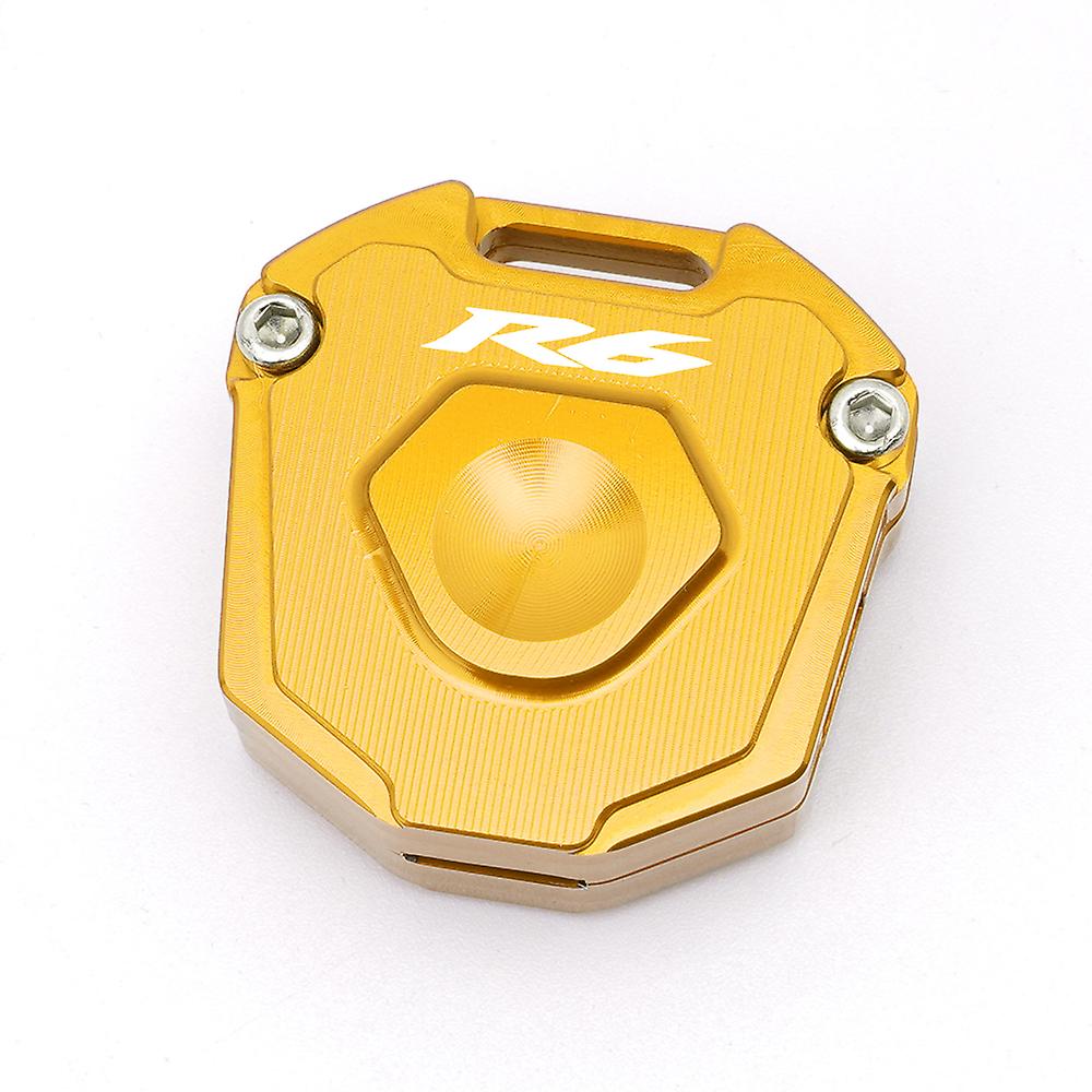 2023 Latest Universal Motorcycle Cnc Accessories Creative Key Cover Cap Case Shell For Yamaha Yzfr6 Yzf R6 Yzf-r6 All Years 2022