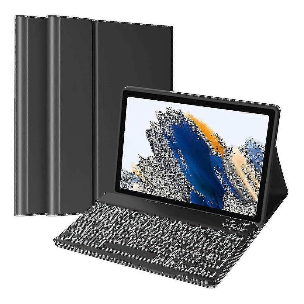 Case com teclado retroiluminado Para Samsung Galaxy Tab S7 Fe 12,4 Polegadas 2021 (modelo: Sm-t730/t735/t736)