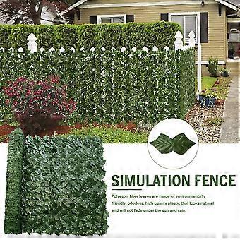 1x3m Knstliche Efeu Hecke Paneele Grnes Blatt Sichtschutzzaun Gras Wand  fr Haus im Freien Garten Balkon Dekoration Geflschte Pflanze Rebe |  Fruugo DE