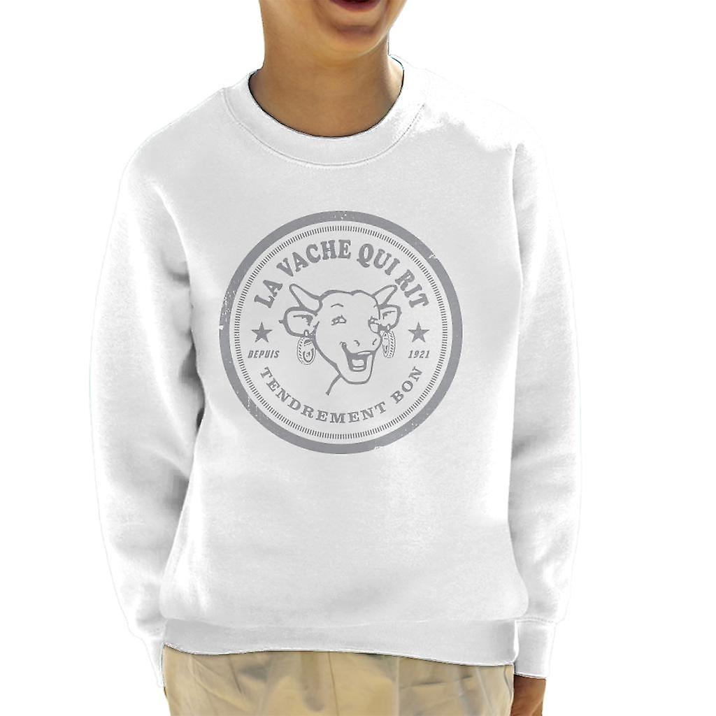 Den ler cow badge logo barnas genser