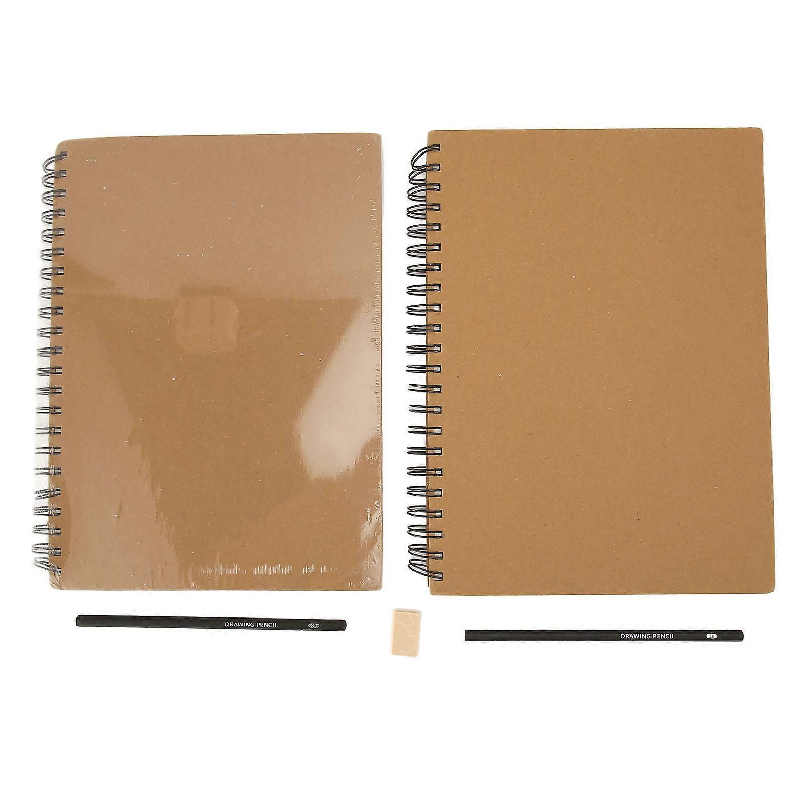 Spiral Bind Sketchbook Multifunctional Painting Drawing Sketch Pad for Students Artists
