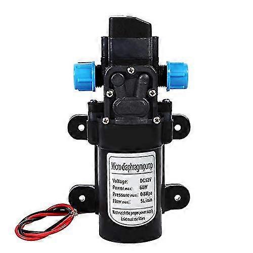 Vattenpump, DC 12V högtrycksvattenpump 116Psi husvagn priming campingbåt