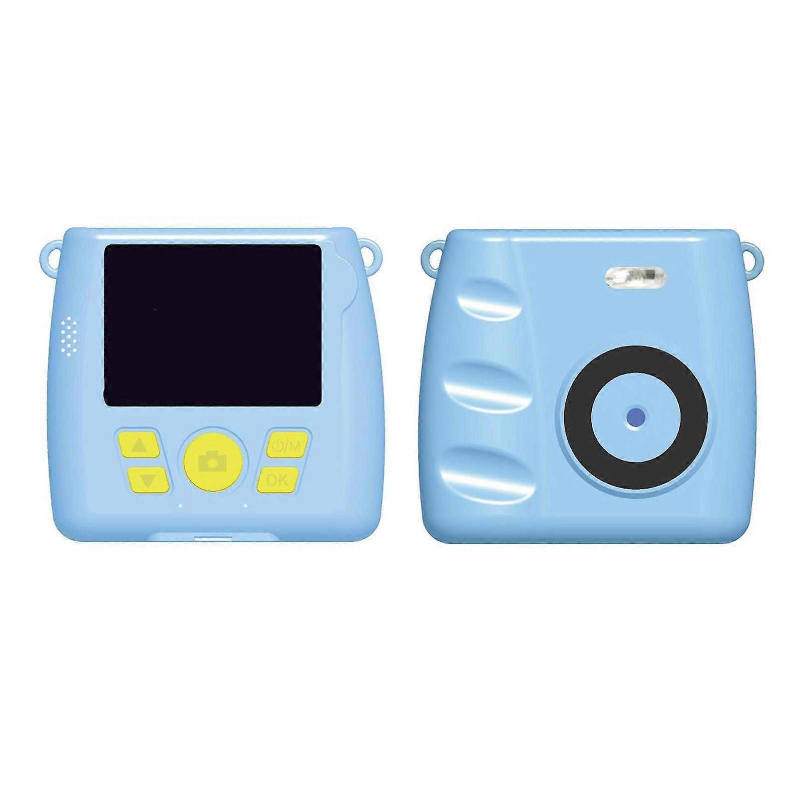 Mini Print Portable Thermal Printing Camera With Instant Shooting And Autofocus Front And Rear Cameras 2.4-inch High-definition Screen For Festival Gi