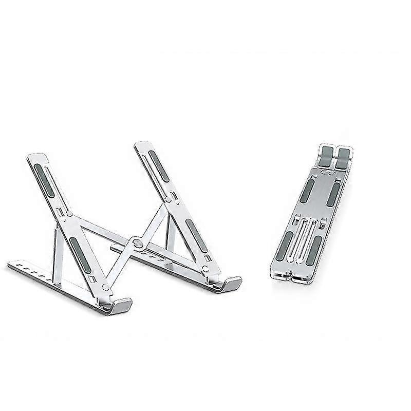 Foldable Cooling Computer Support Stand Adjustable Laptop Holder For Desk