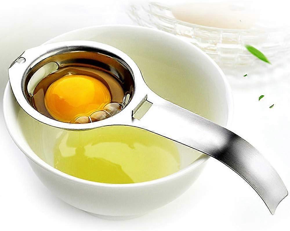 Eierseparator Eigelb Eiweiß Separator Filter, Eierteiler Eierschleuder Eiersieb Küchenhelfer Kochen Bäckerwerkzeug