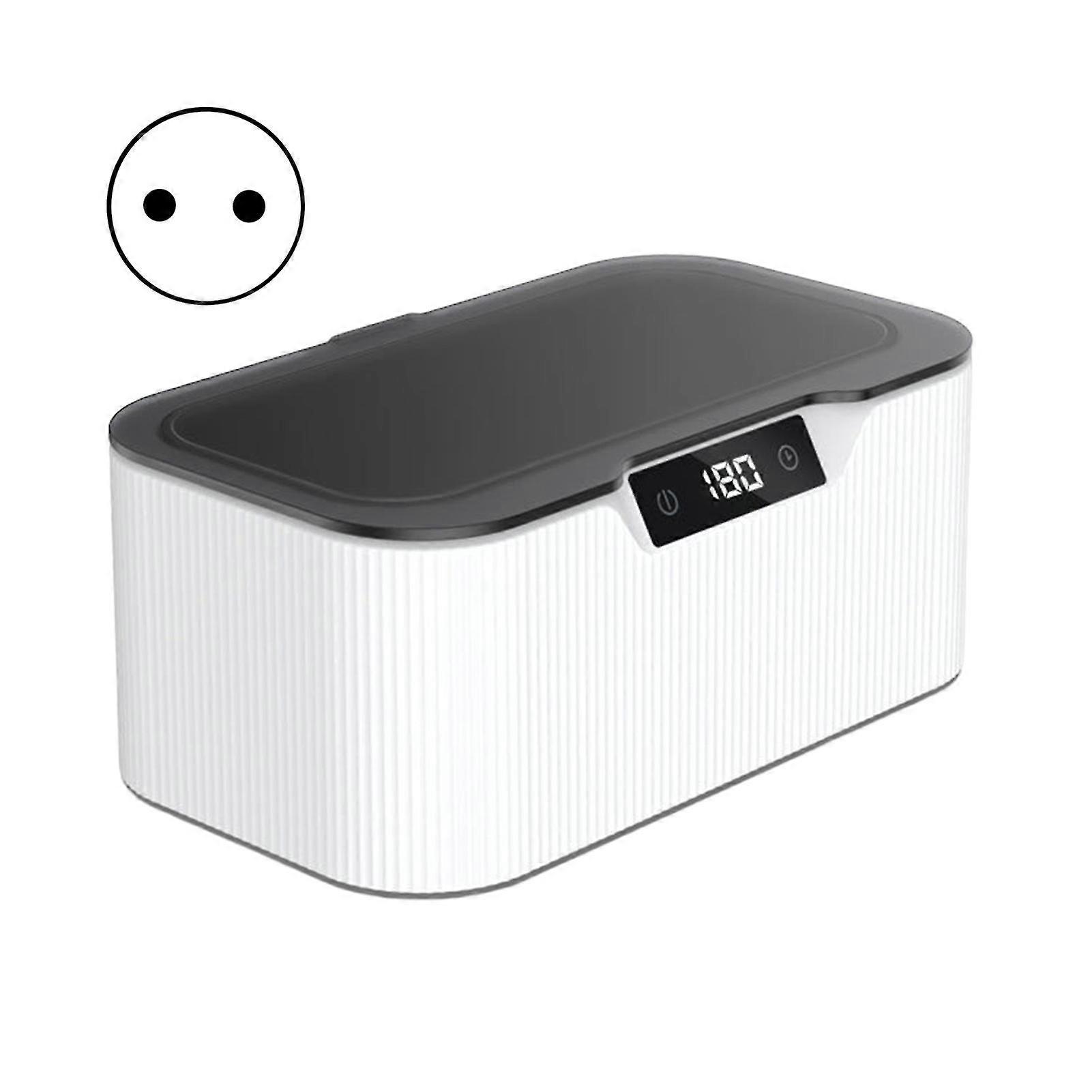 Ultrasonic Cleaner 3 Modes 360-degree Cleaning Low Noise Digital Display High-frequency Vibration Touch Control Portable Ultrasonic Eyeglasses Washing