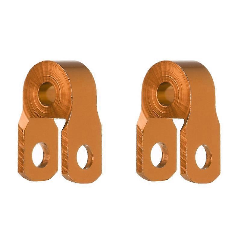 2Pcs Motorcycle Alloy Shock Absorber Height Extension Extender Suspension Riser