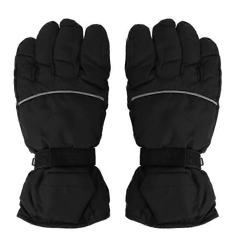 Gants chauffants alimentés par batterie pour hommes et femmes imperméables isolés Gants thermiques chauds Gants chauffants électriques pour l’hiver Camping en plein air Randonnée Hun