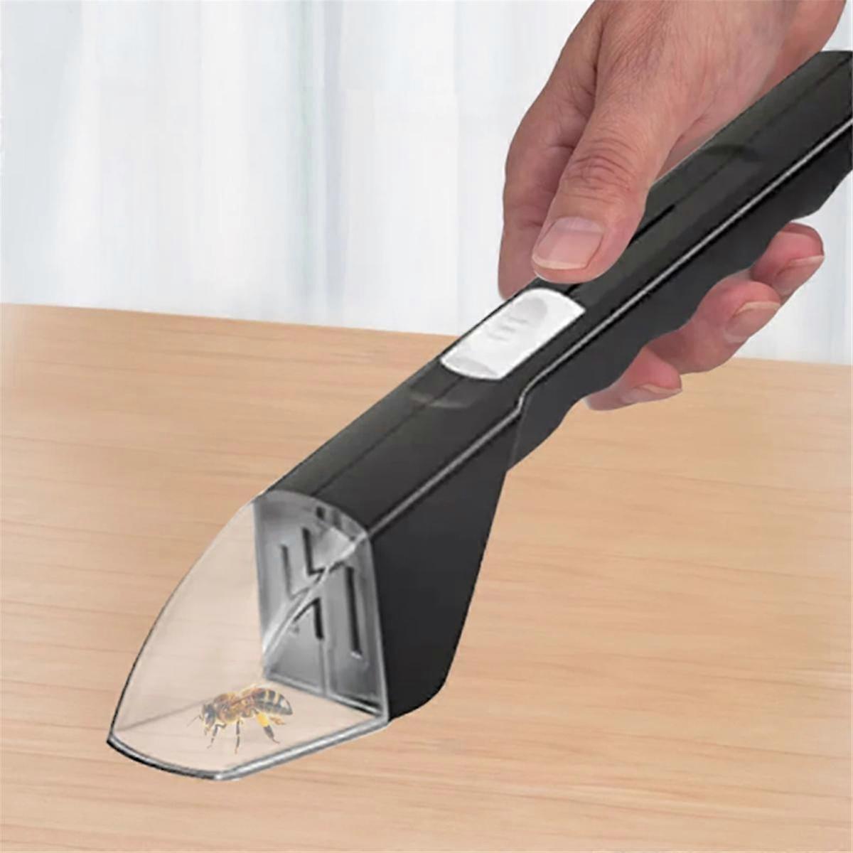 Portable Transparent Insect Trap, Push-Type Insect Viewer for Outdoor Adventures, Quick Release Insect Catching Tool