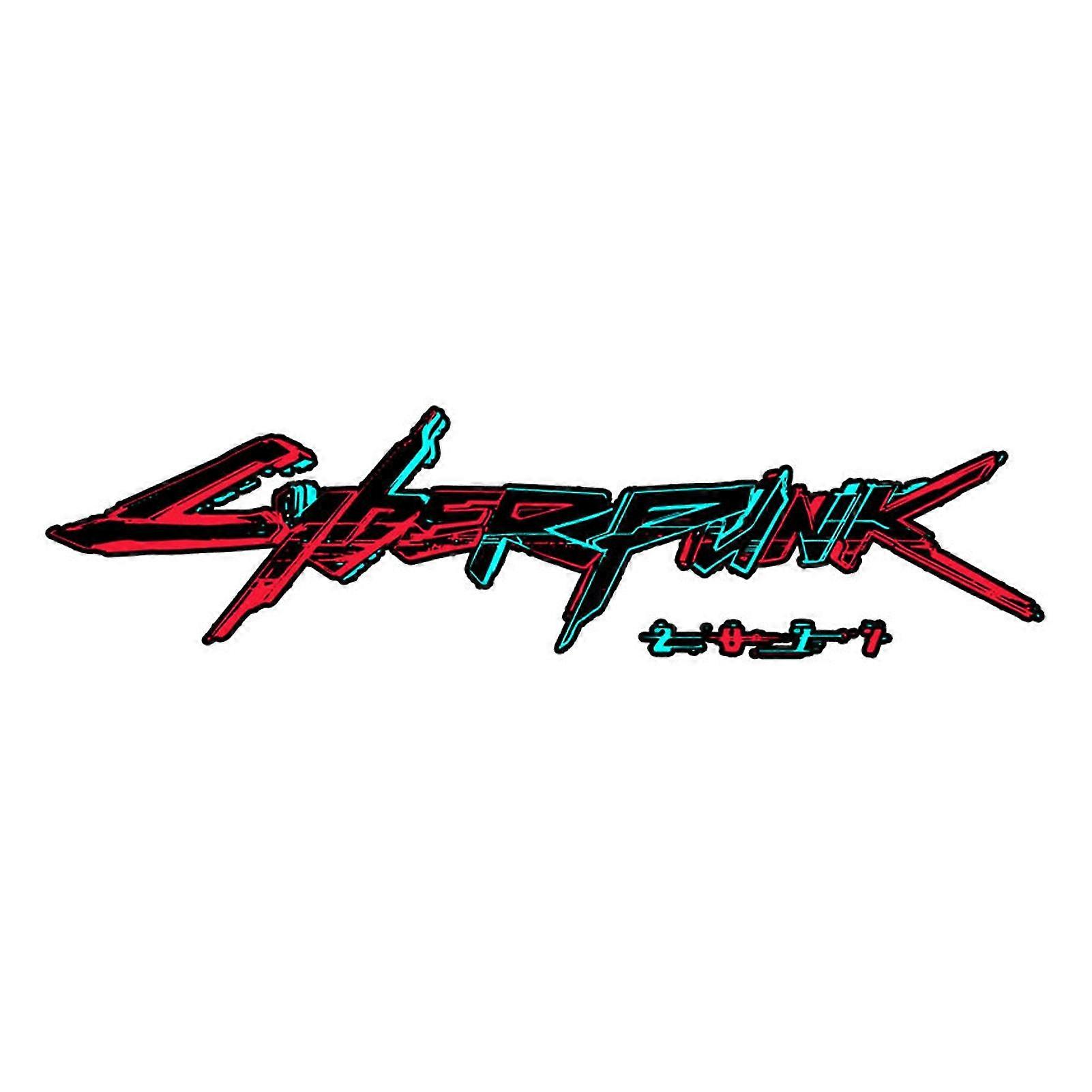 Cyberpunk 2077 Car Sticker Reflective Self-adhesive Cool Car Trim Cover For Window Door Mengxi