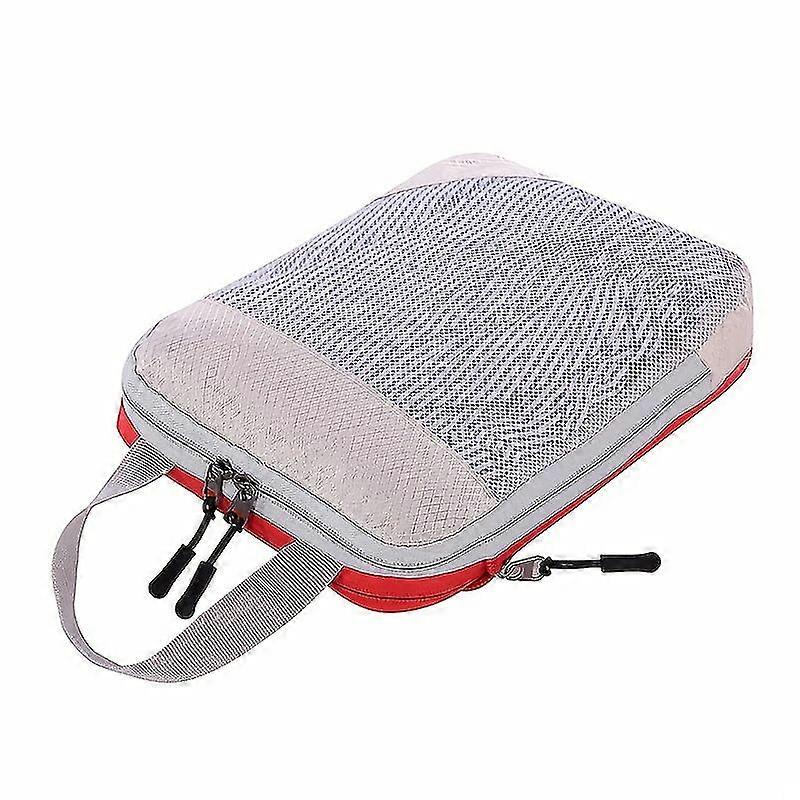 Travel Compression Bag - Waterproof Nylon, Double-Layer Mesh, Breathable, Ideal for Business Trips and Vacations
