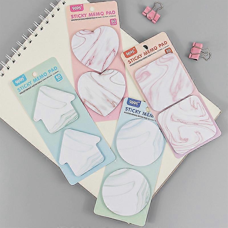 Self-Stick Notes Practical Notepad Smooth and Flat without Ink Leakage Notepad for Daily Use of Students in Learning