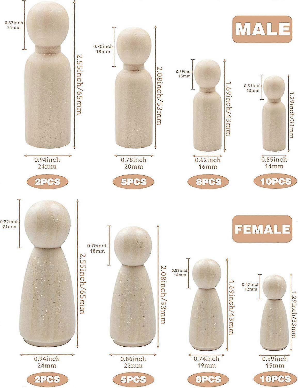 Sagoma banana in legno grezzo 2,9 cm cf 10 pezzi - Dettagli, Articoli
