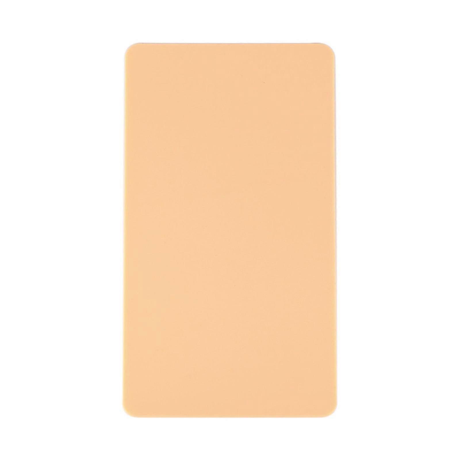 2mm Thickness Rounded Tattoo Silicone Tattoo Practice Skin 1pc