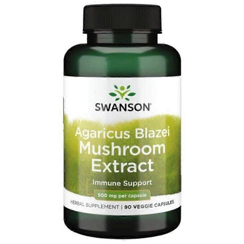 Swanson Agaricus Blazei Mushroom Extract 500mg Capsules 90