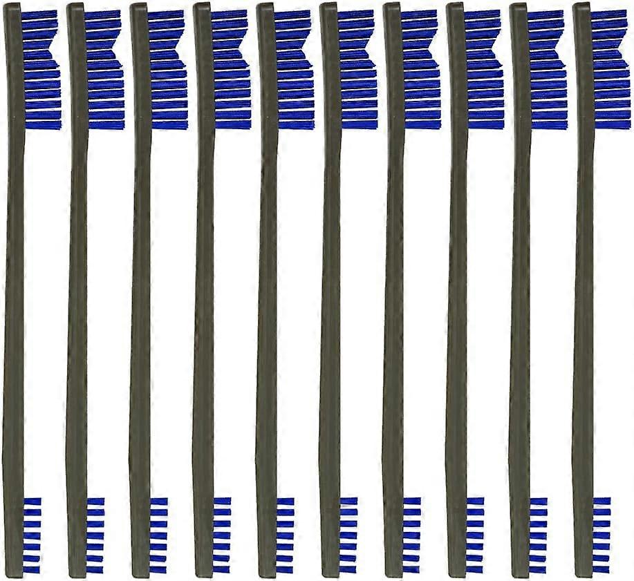 Blue Nylon All Purpose Gun Cleaning Brush (10 Pack)