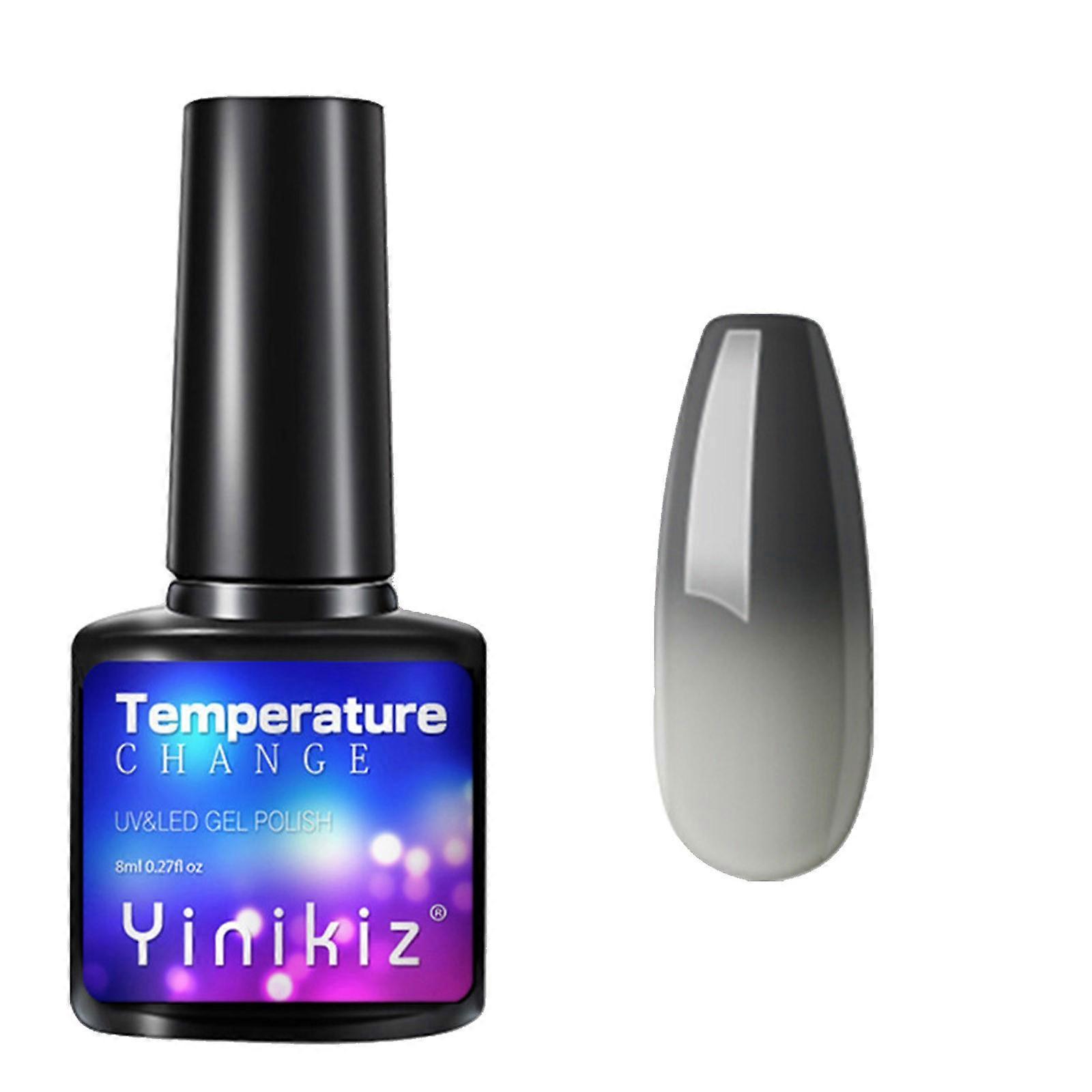 Temperature Change Nail Glue Gradient Phototherapy Nail Polish Glue Tool 10ml