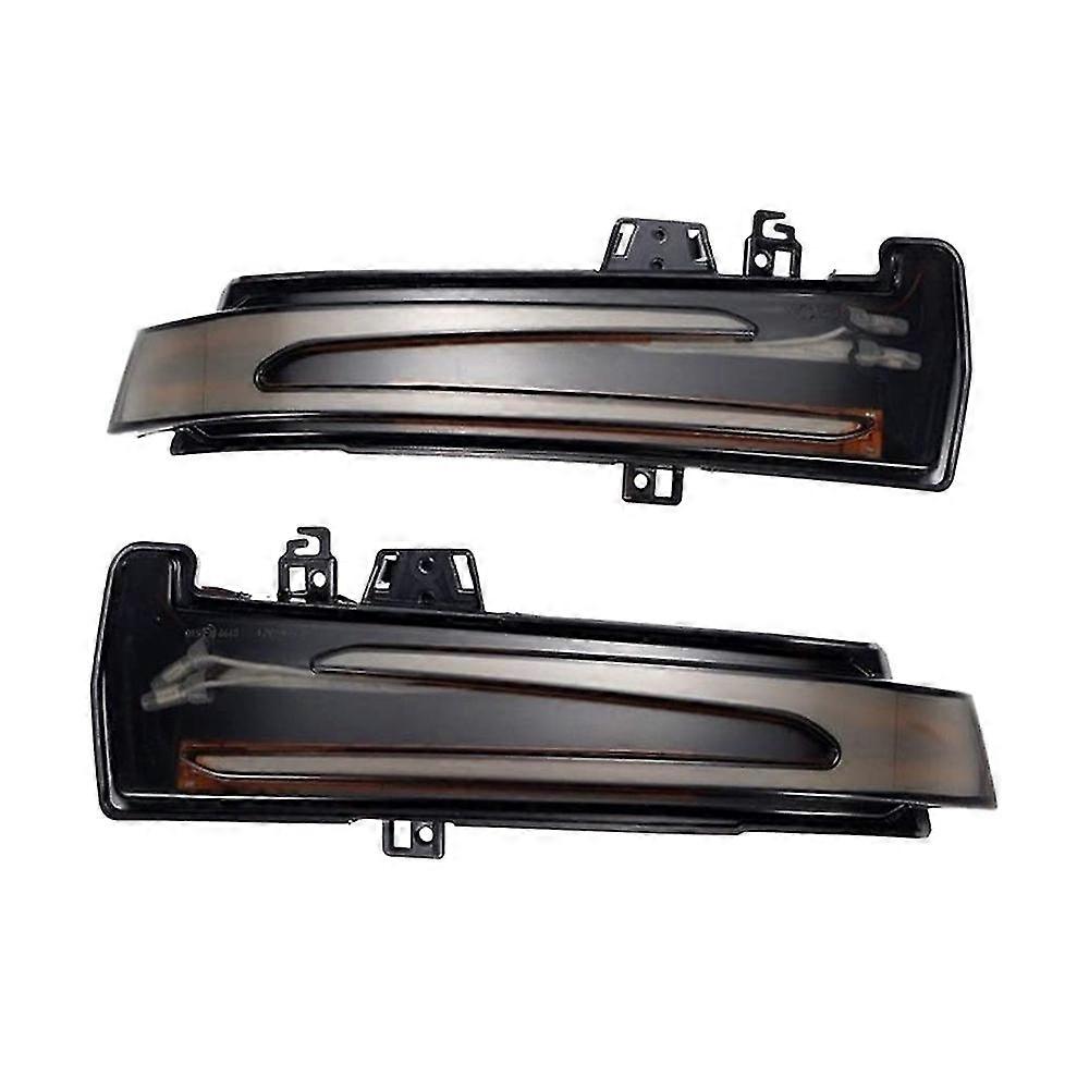 Car Rearview Mirror LED Dynamic Turn Signal Light Indicator Blinker for Mercedes- A B S C E GLA W17