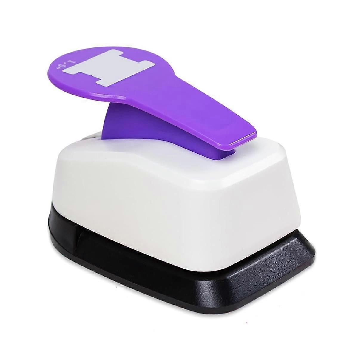 Tab Paper Punch, 1.5inch Tab Puncher for Paper Crafts,File Label Puncher, for Calendars,Scrapbookin