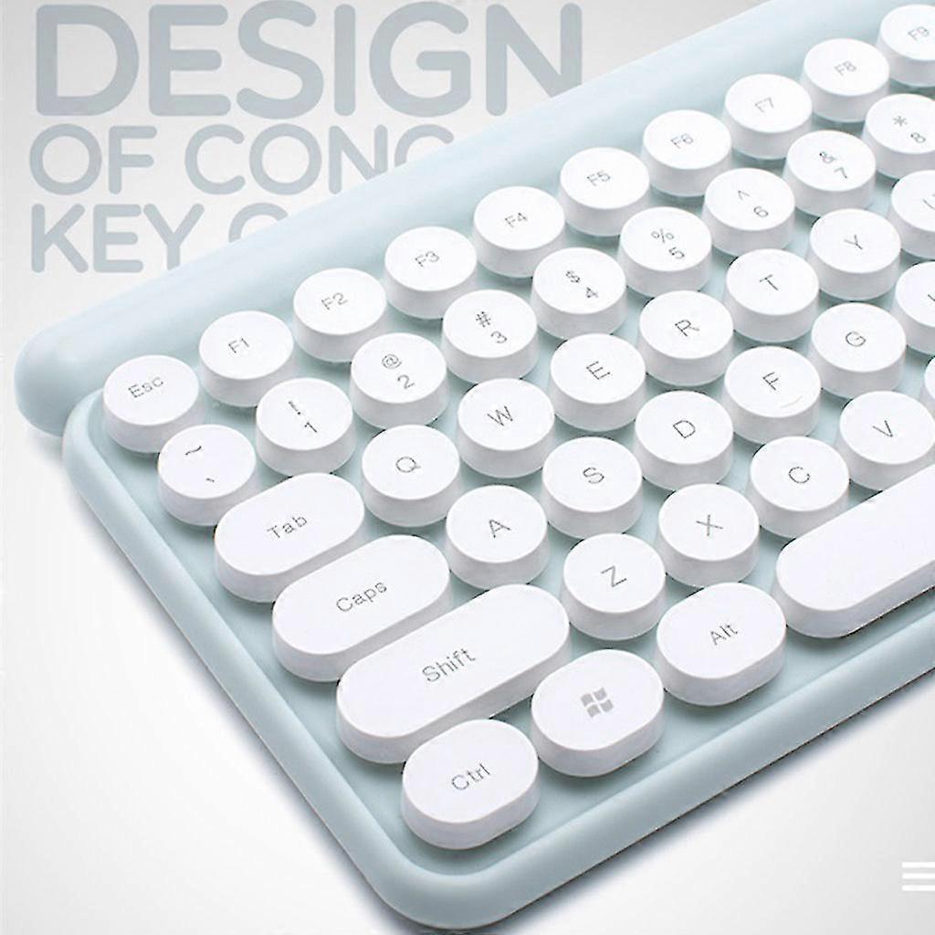 Wireless Keyboard And Mouse Set Rechargeable Silent Desktop Office Keypad Mouse