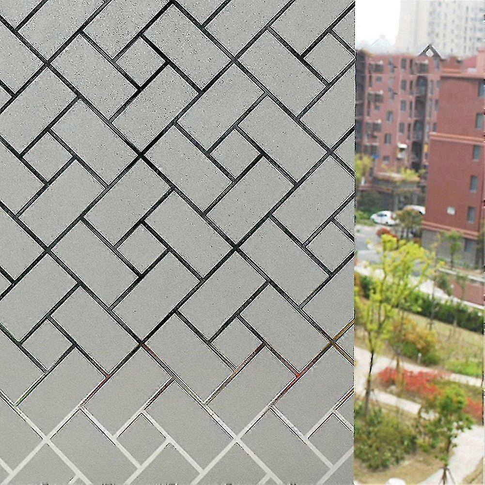Pvc Door Privacy Window Film Privacy Covering Waterproof No Glue