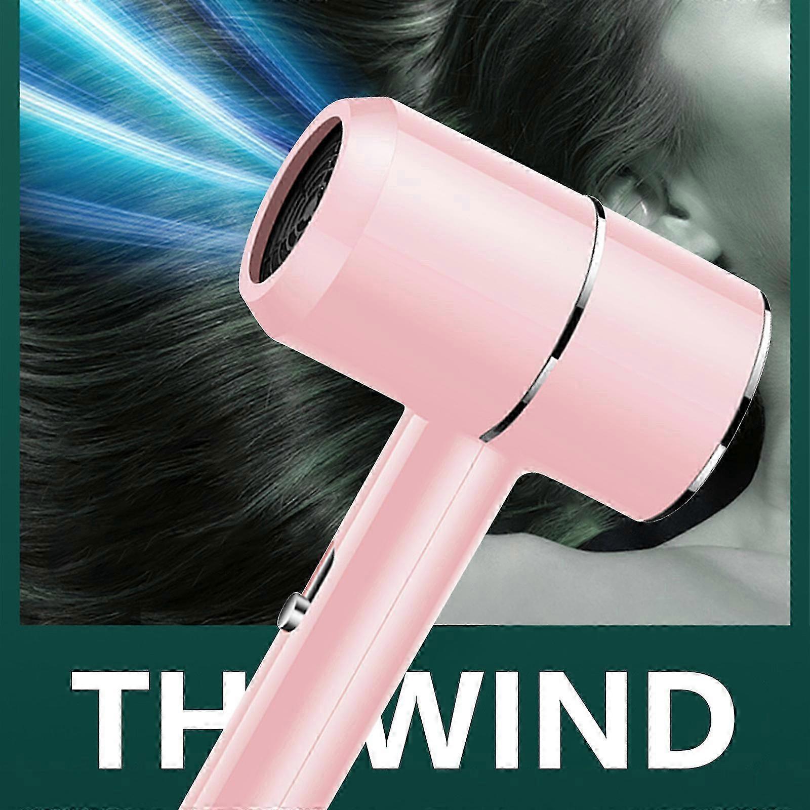 A Powerful 800 Watt Fast Drying And Low-noise Hair Dryer With A Negative Hair Dryer With A 3-speed Range With 1 Supply And Collection Nozzle Fly2655