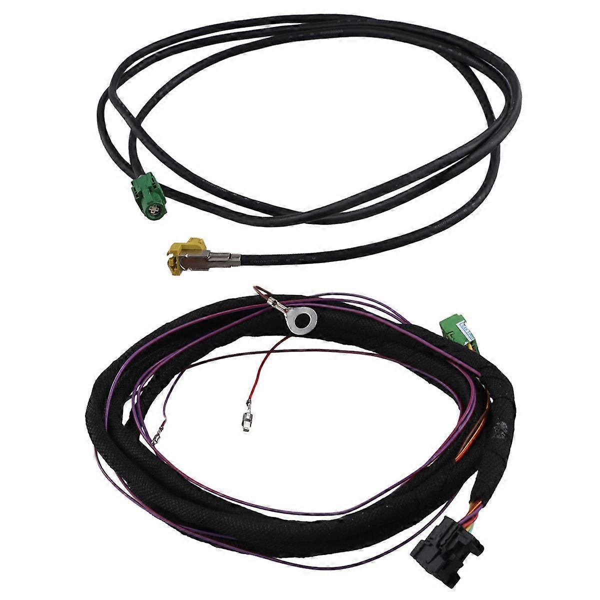 Audio CarPlay USB Music Smartphone Interface AUX-in Cable Wire Harness for 8W0035736 for A4 A5 B9 8